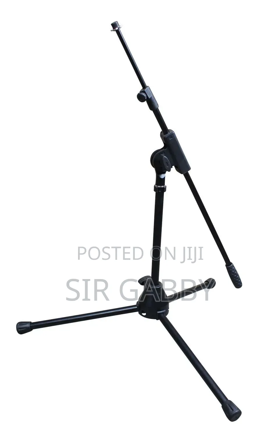 Round Base and Tripod Mic Stand