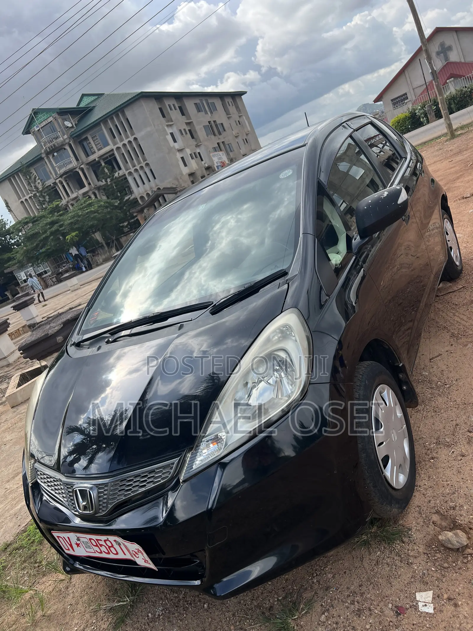 Honda Fit Automatic 2012 Black