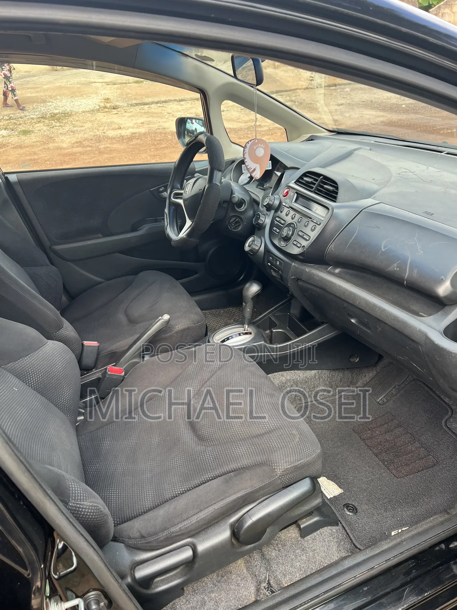 Honda Fit Automatic 2012 Black