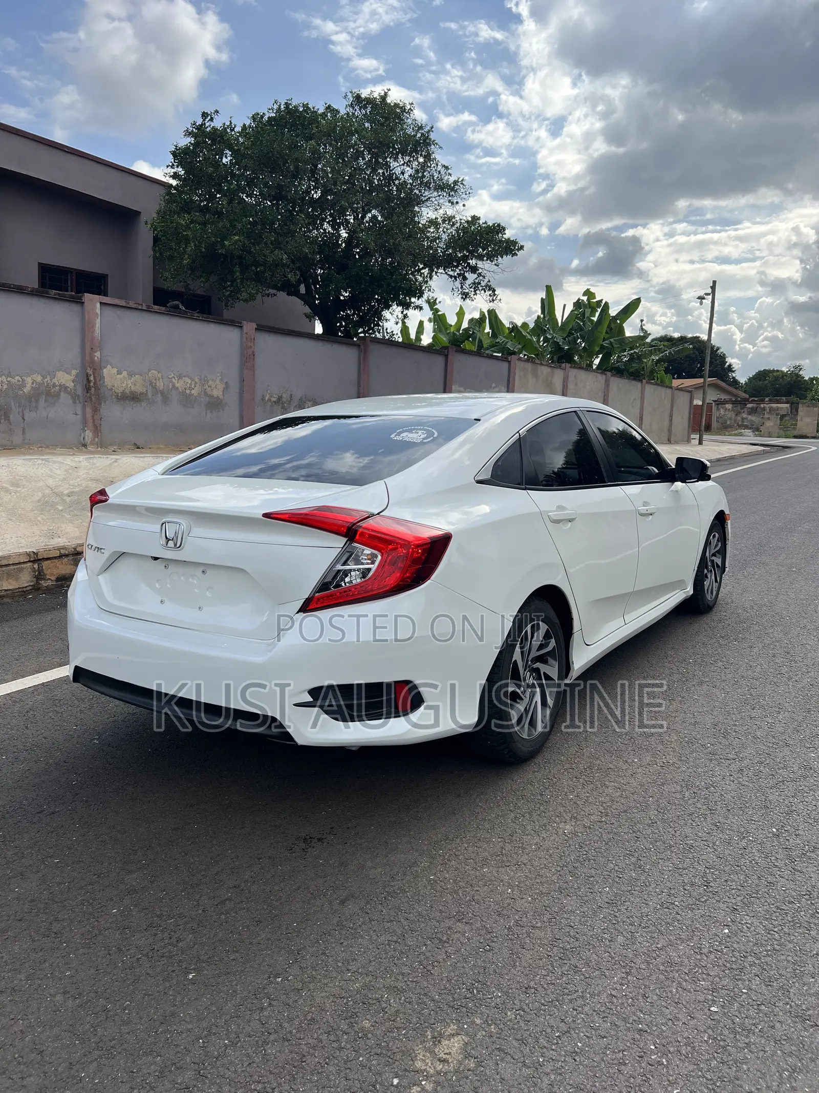 Honda Civic EX-L 2dr Coupe (1.5L 4cyl) 2016 White