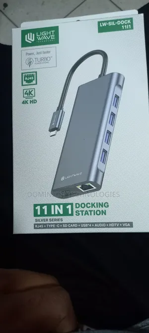 Light Wave 11 in 1 Docking Station