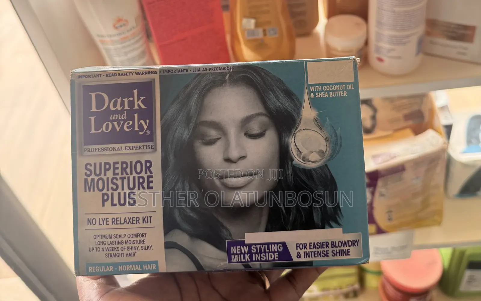 Dark Lovely Superior Moisture Plus No Lye