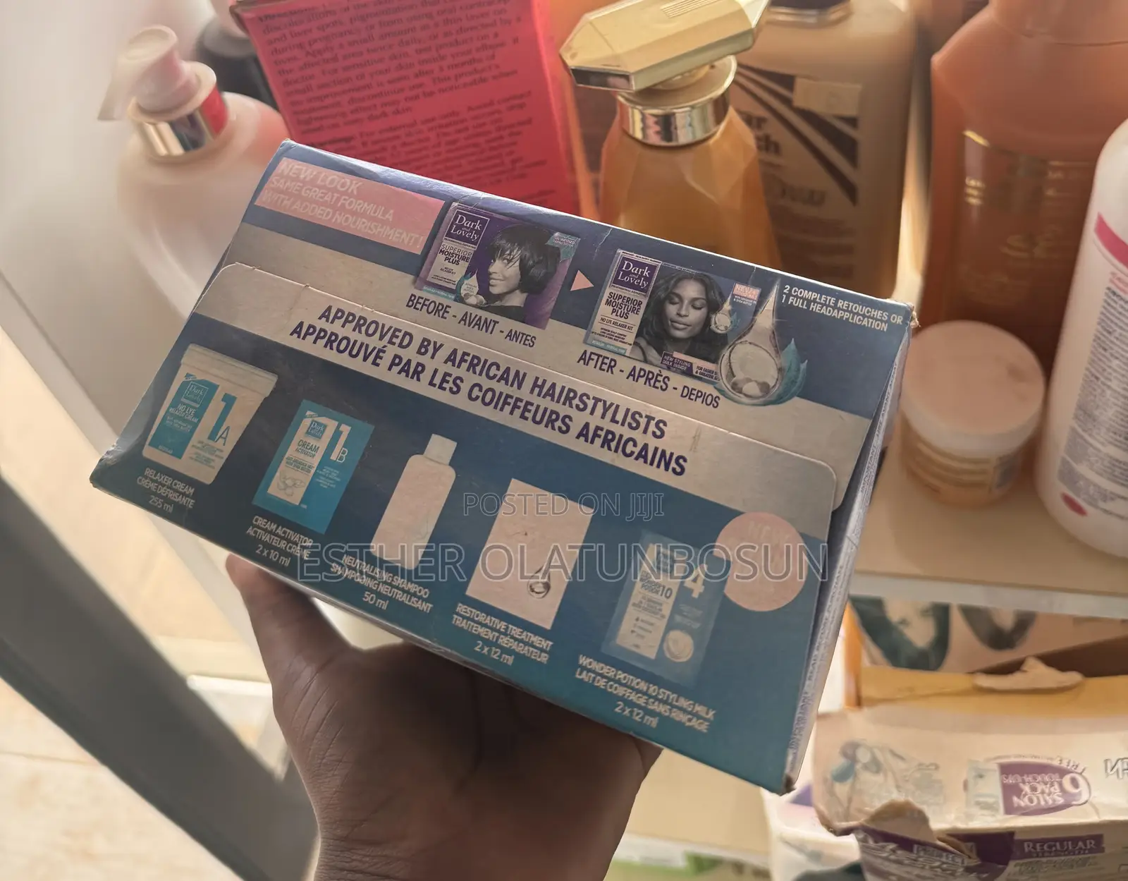 Dark Lovely Superior Moisture Plus No Lye