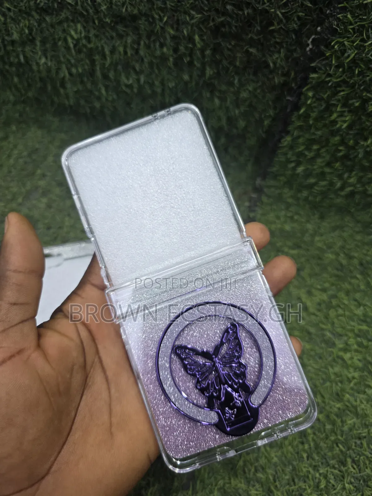 Z Flip 5/6/7 Ladies Shinny Case
