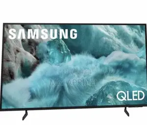 Sleek Samsung Qled Smart Television(85q7f) Black 