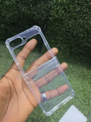Samsung Galaxy Z Flip 5/ Z Flip 6 Soft Gel Transparent Case With Hinge