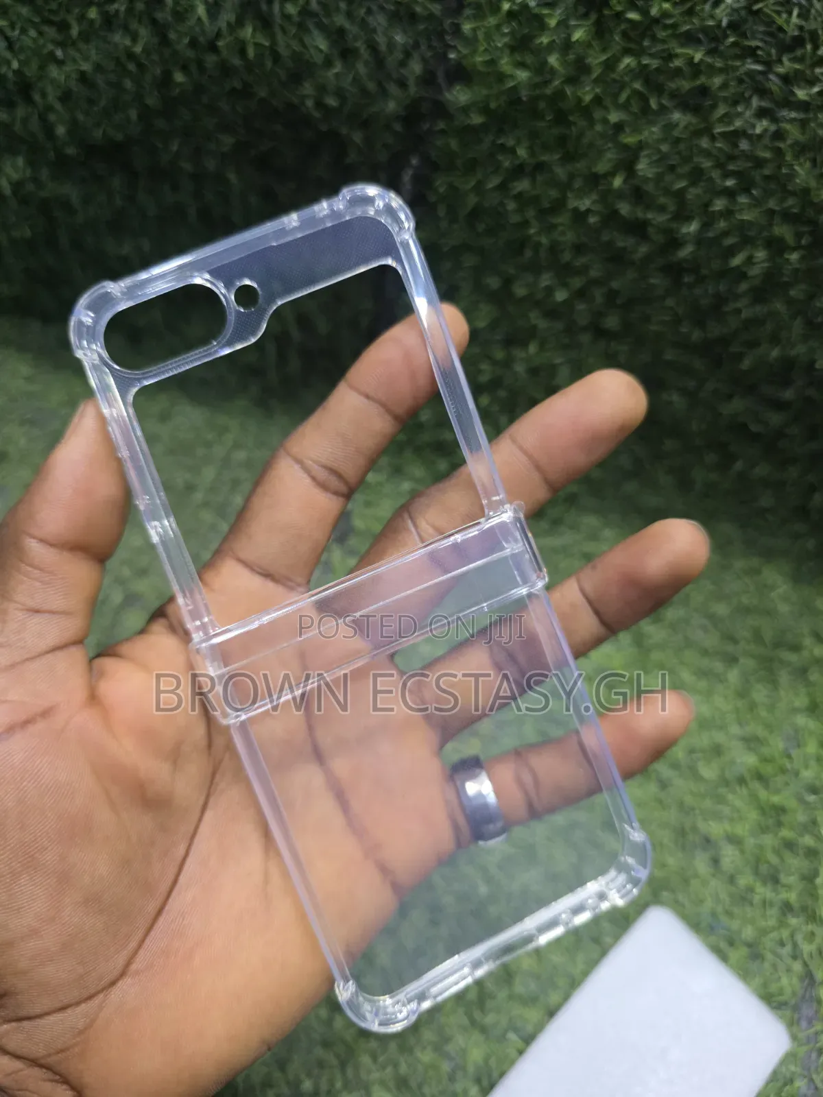 Samsung Galaxy Z Flip 5/ Z Flip 6 Soft Gel Transparent Case With Hinge