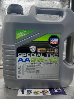 0w-16 4l Liqui Moly Synthetic Engine Oil From Germany