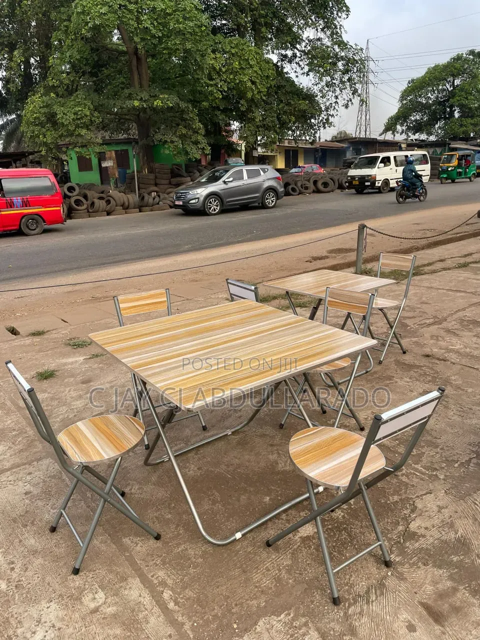 Folding Table With Chairs