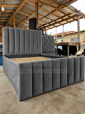 Pattern Double Foreign Bed Frame Luxury Style!