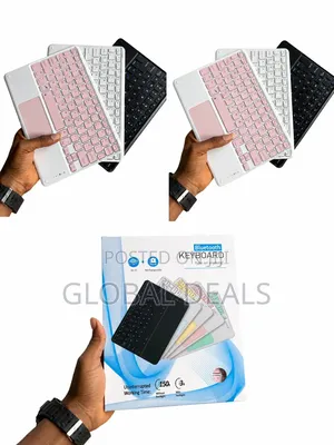 Rechargeable Wireless Keyboard for iPad and Tablet Devices. Brand New