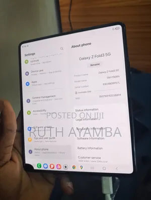Samsung Galaxy Z Fold 3 256 GB Black