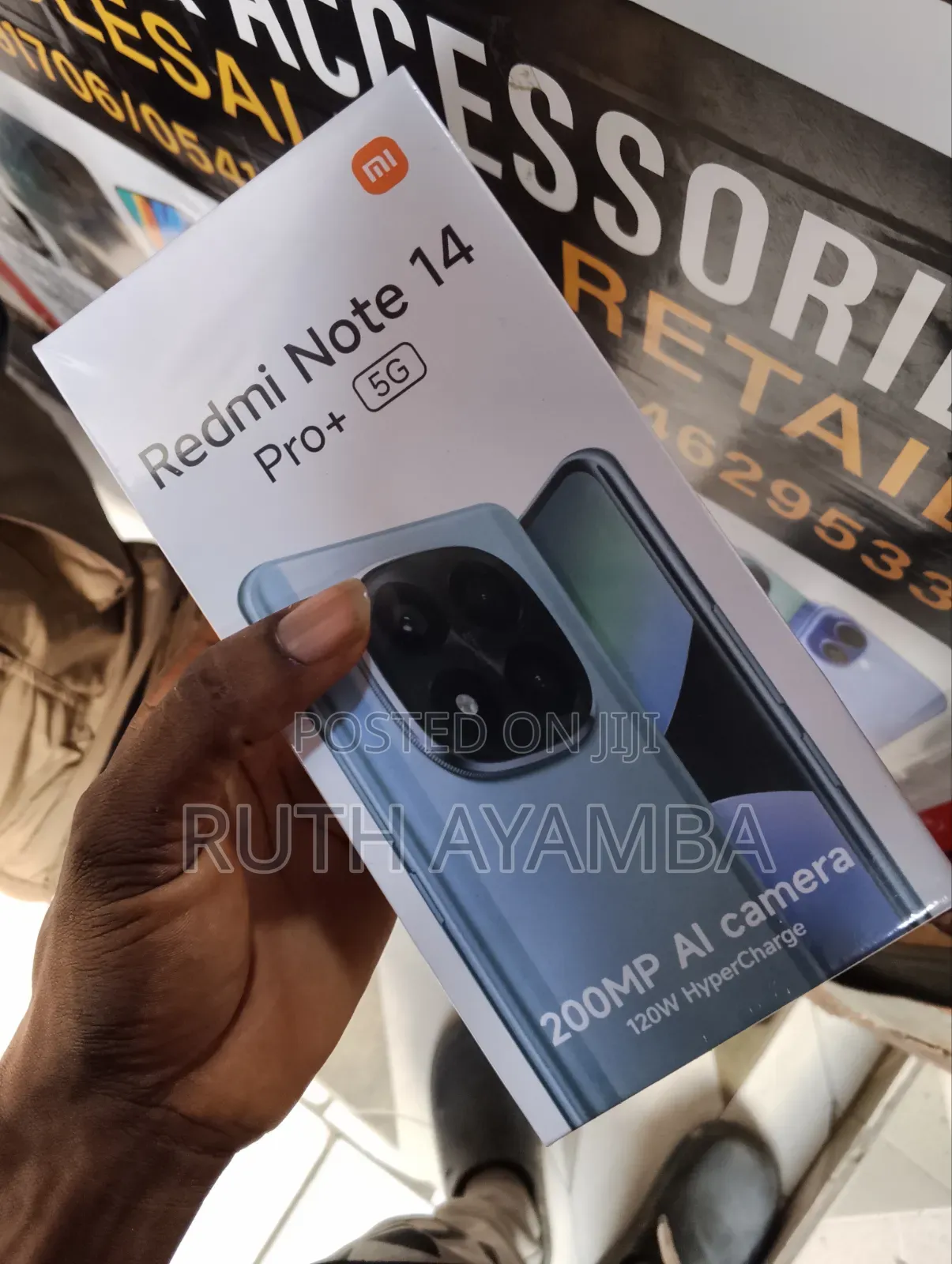 New Xiaomi Redmi Note 14 Pro+ 5G 256 GB Blue