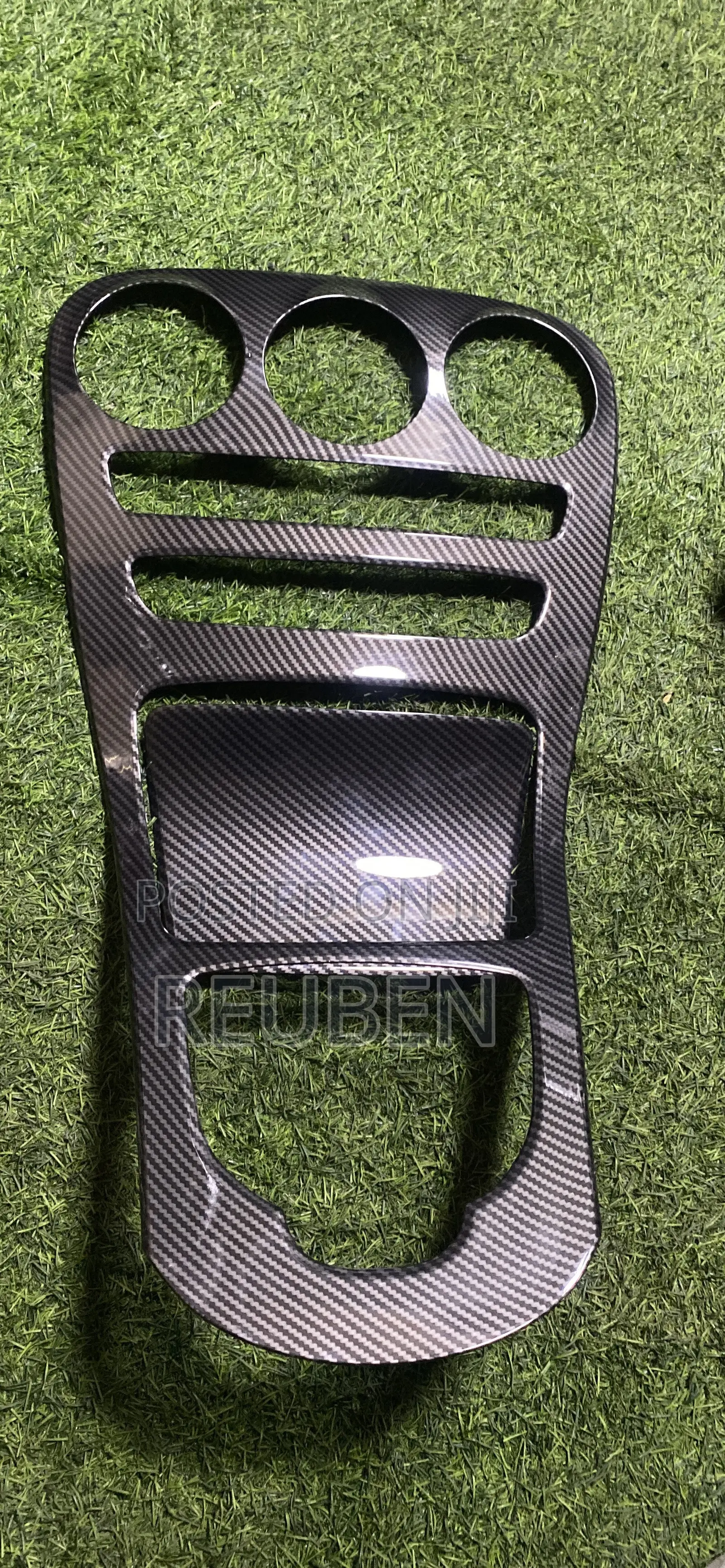 Mercedes Benz C300 Carbon Fiber Cover for Center Console