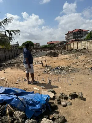 Walled and Gated Two Plots for Sale at Community 18 Spintex
