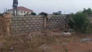 Walled and Gated Two Plots for Sale at Prampram