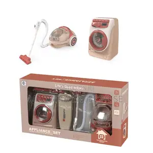 Kids Household Cleaning Appliance Play Set – Fun Pretend Cleaning Toy