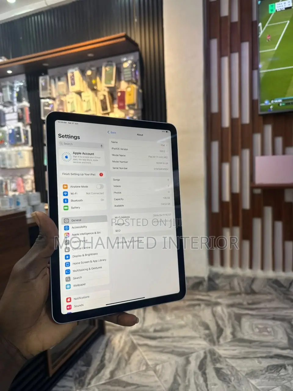 Apple iPad Air 128 GB Silver