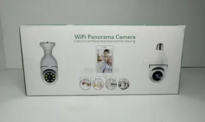 Panorama Light Bulb Wifi Camera/ Baby Monitor 360° View