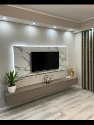 Tv Unit And Kitchen