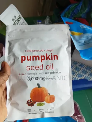 Pumpkin Seed Softgels With Saw Palmetto
