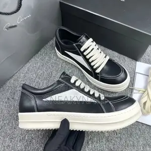 Rick Owen’S Low Top Men’S Sneakers