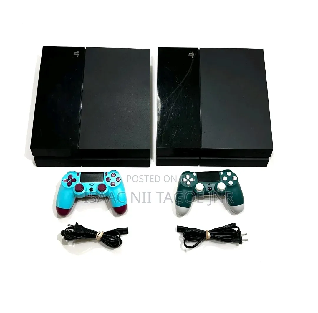 Ps4 With 2 Controller Plus 5 Games,Peace.