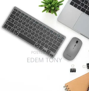 Super Slim Portable Rechargeable Bluetooth Keyboard Mouse Combo