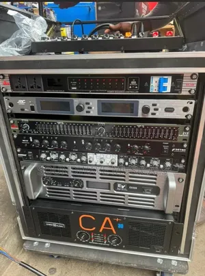 Rcf Bass Speaker, Arrays And Amplifier Set