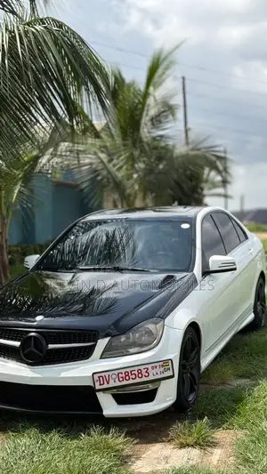 Mercedes-Benz C300 Luxury 4Matic Sedan AWD (3.5L 6cyl 7A) 2014 White