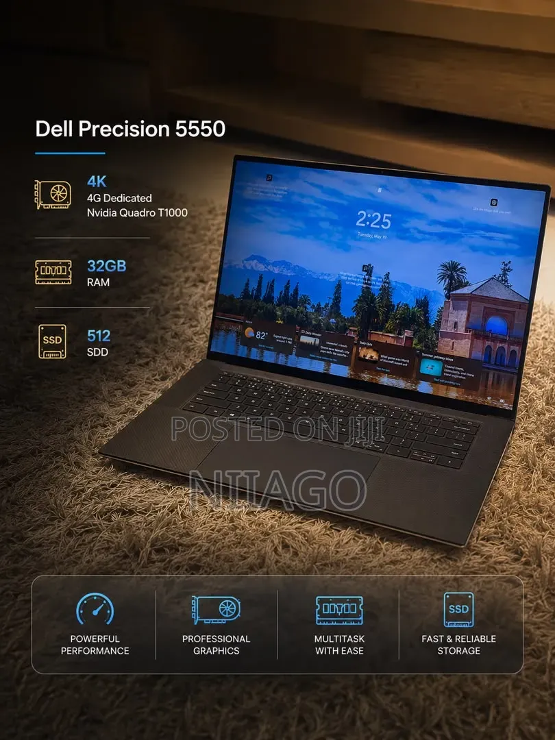 Laptop Dell Precision 5550 32GB Intel Core i7 SSD 512GB