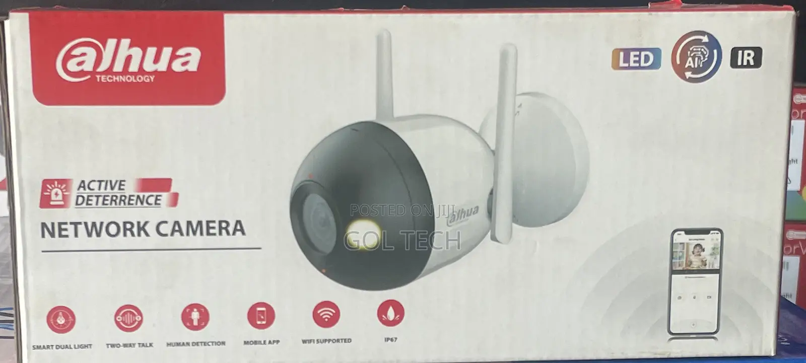 Dahua Technology Active Deterrence Network Camera- Dh-F2c-Pv