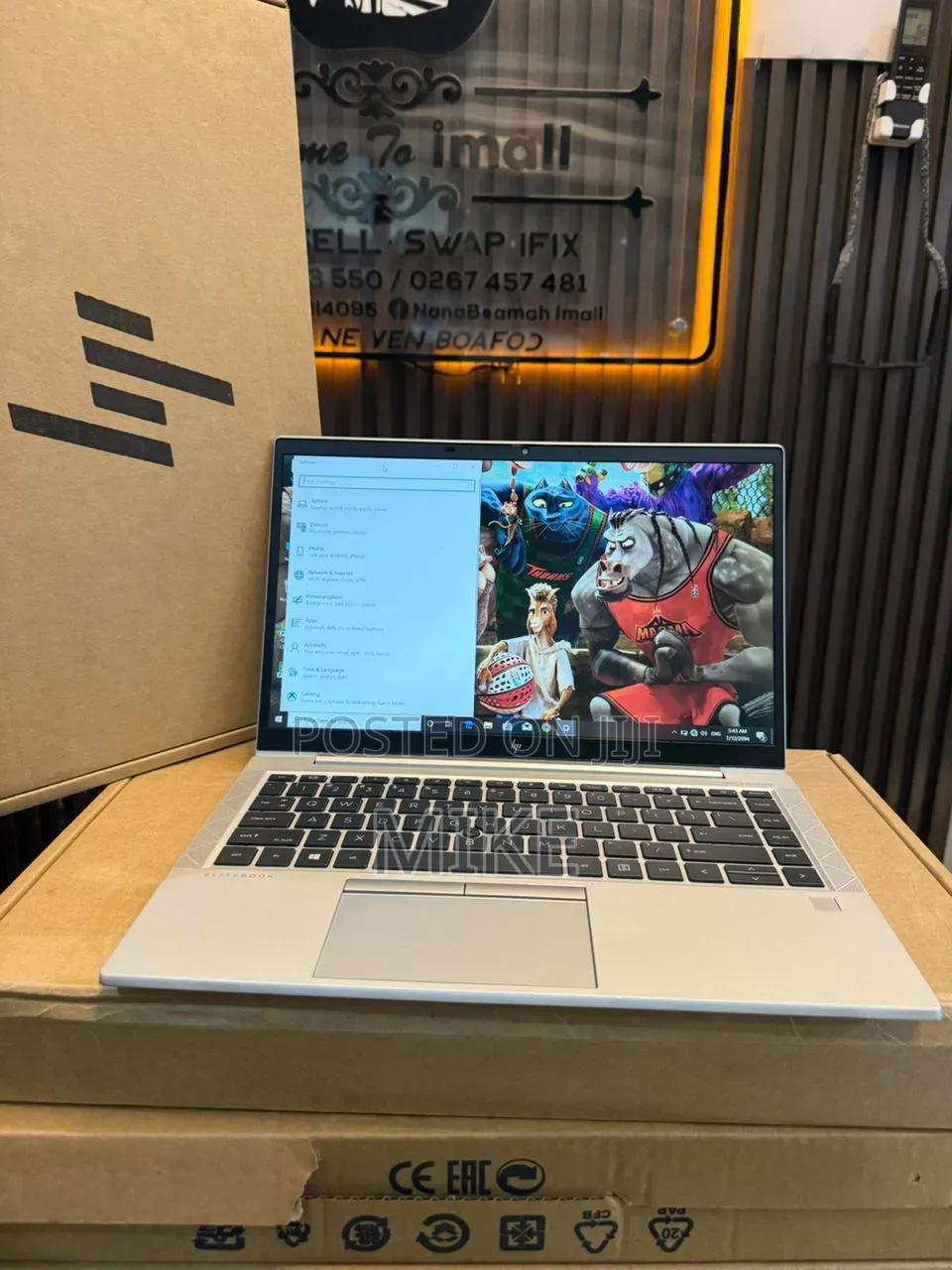 New Laptop HP EliteBook 745 G6 8GB AMD Ryzen 5 SSD 256GB