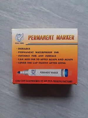 Hua Ying Permanent Marker (Green, Blue and Black)