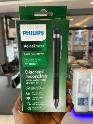 Philips Dvt1600 Voicetracer Audio Recorder Pen