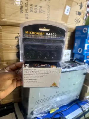 Behringer Microamp Ha400 4-Channel Stereo Headphone Amplifier