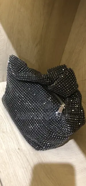Rhinestone Knotted Bag