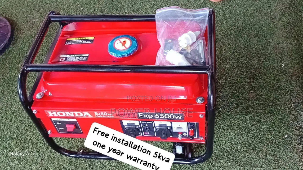 Honda 5kva Petrol Generator – Reliable Power Anytime! 5kva