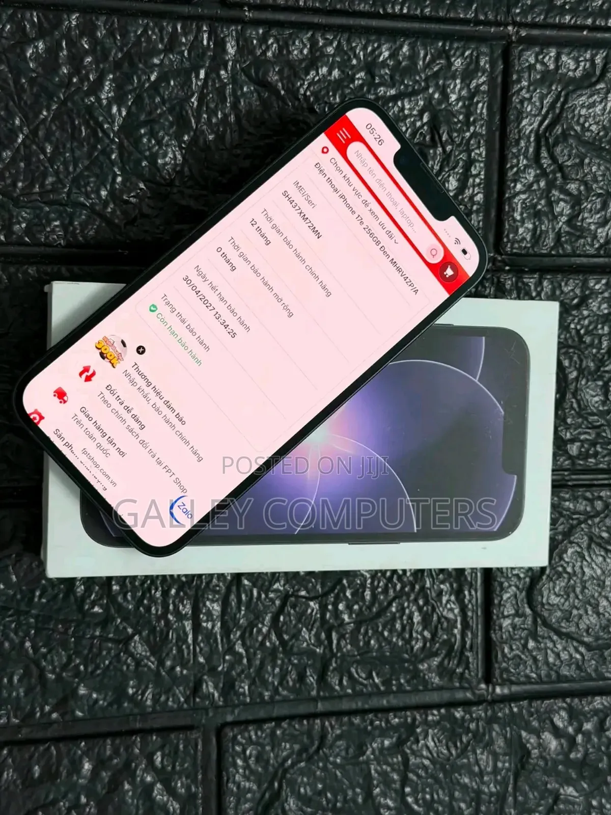 New Apple iPhone 17e 256 GB Black