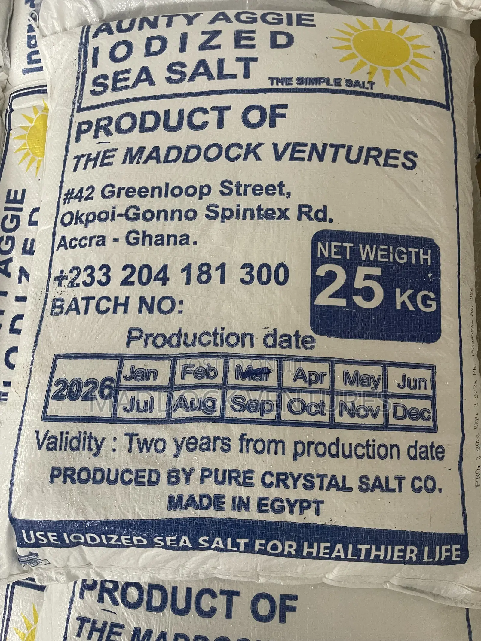 Tablet Salt and Iodised Sea Salt
