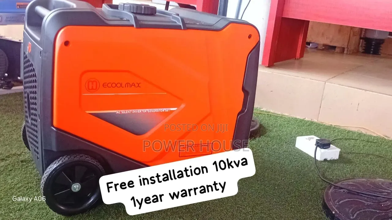 Ecoolmax 10kva Generator – Ideal for Shops, Offices Homes 10kva