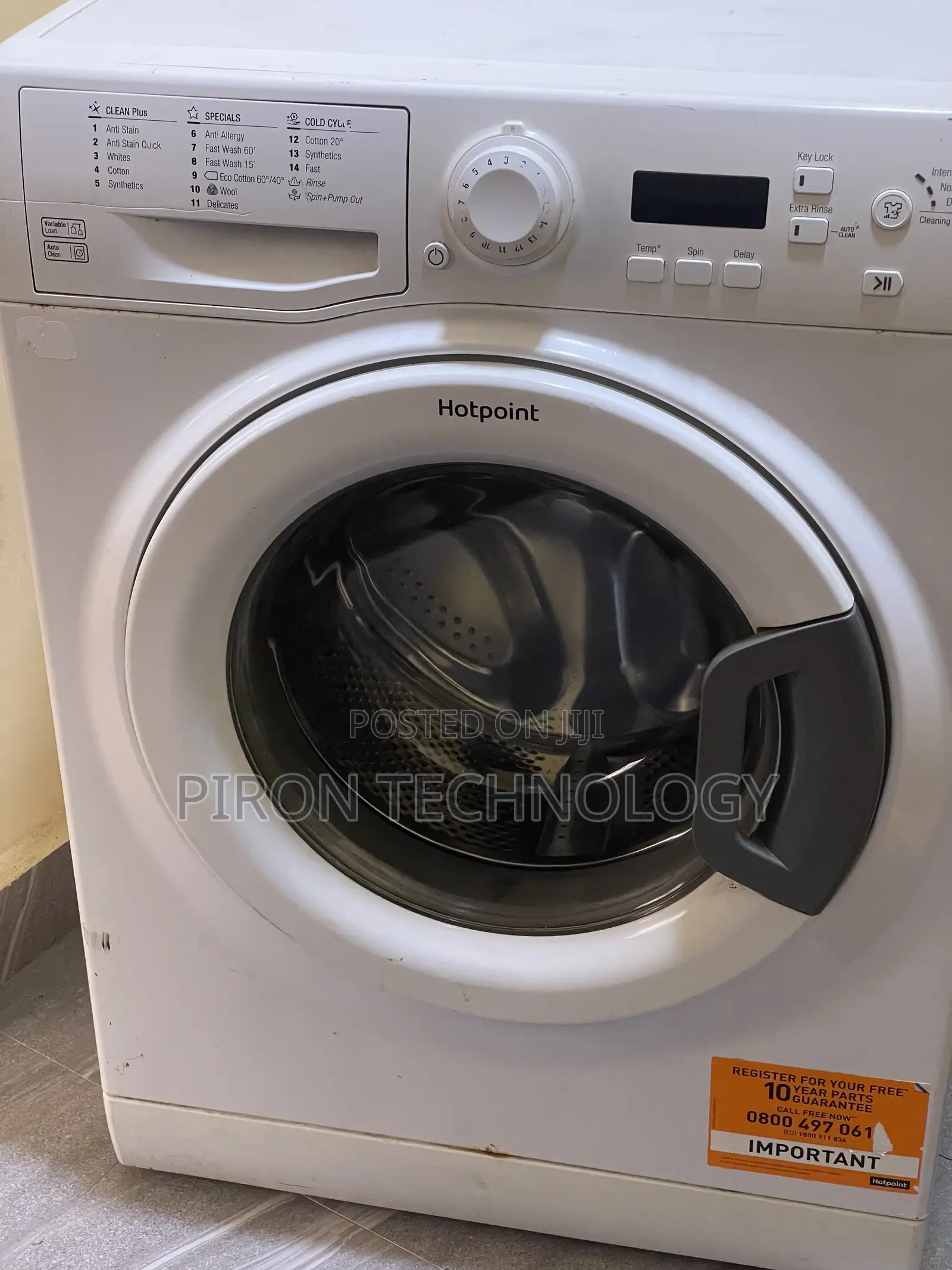 Hotpoint Front Loader Washing Machine