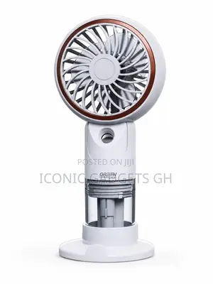 Handheld Fan – 500mah Rechargeable With Spray Function
