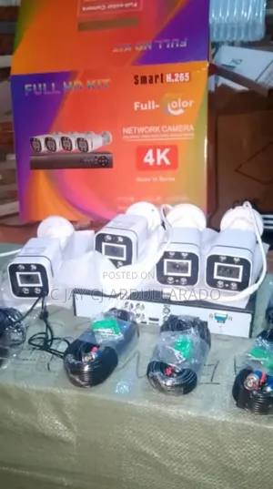 Wall CCTV Camera Four Pieces