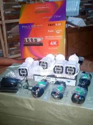 Wall CCTV Camera Four Pieces