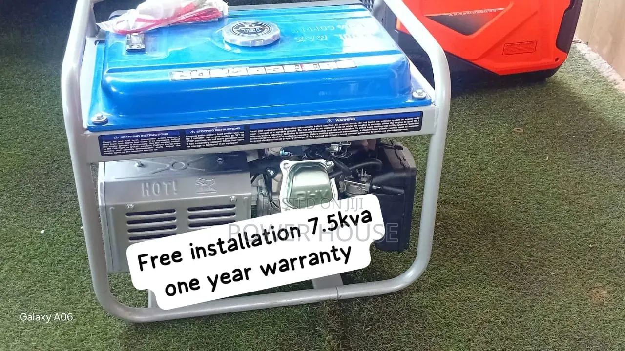 Say Goodbye to Power Outages With the Ecoolmax 7.5kva Generator