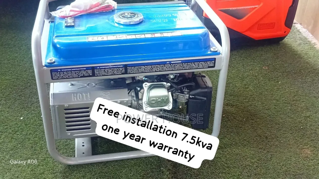 Keep Your Business Running With the Powerful Ecoolmax 7.5kva