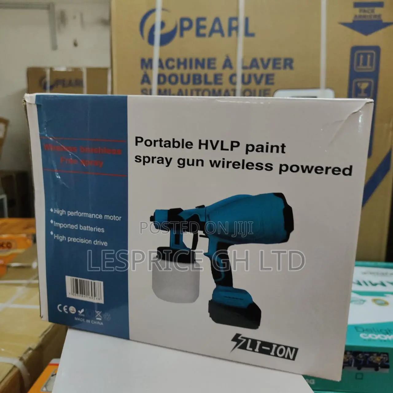 Classy High Grade Cordless 48v Lithium Battery Spray Gun