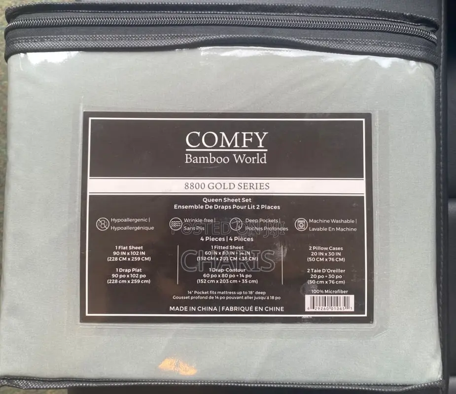Comfy Queen Size Bedsheet Sets ( From Canada)