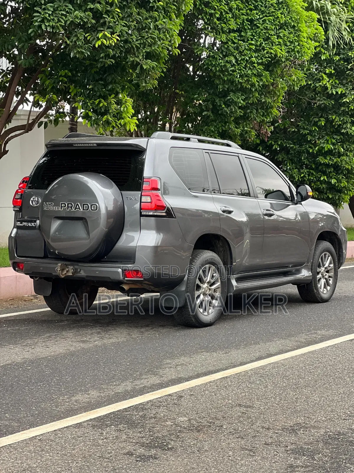 Toyota Land Cruiser Prado 2019 Gray